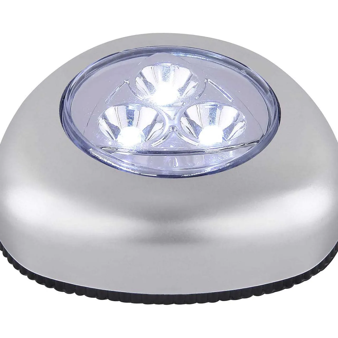 mutoni light Pushlight Kunststoff Silber Metallic 3Xled> Bodenleuchten