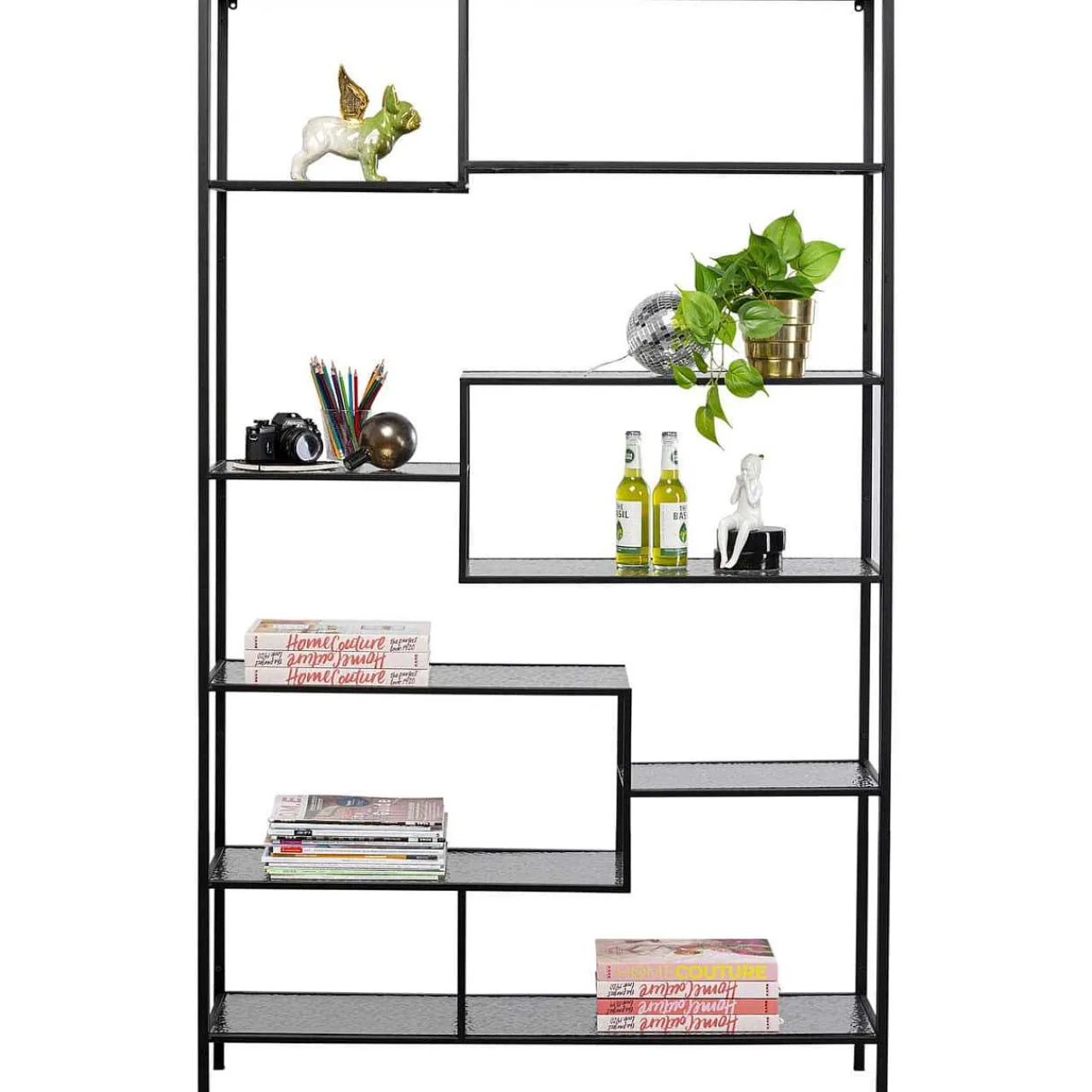 KARE Design Regal Loft Bubble Schwarz 195> Arbeitszimmer