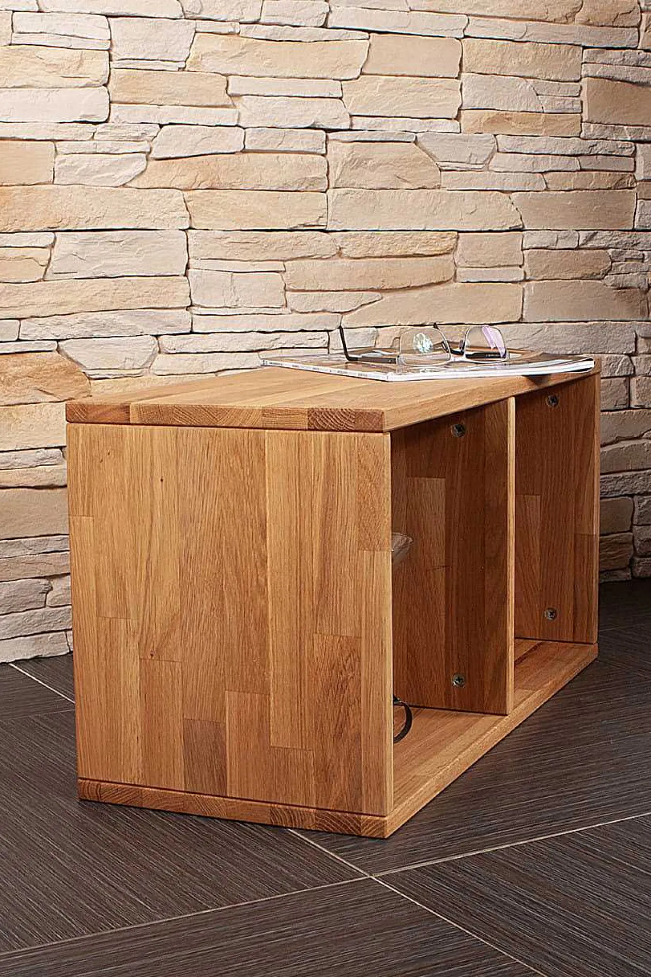 mutoni pleasure Regalwurfel Marlon Eiche Natur 70> Regale