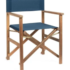mutoni lifestyle Regiestuhl Noemi Akazienholz Blau><noscript><img width=