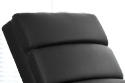 mutoni casual Relaxliege Kunstleder Schwarz> Relaxliegen