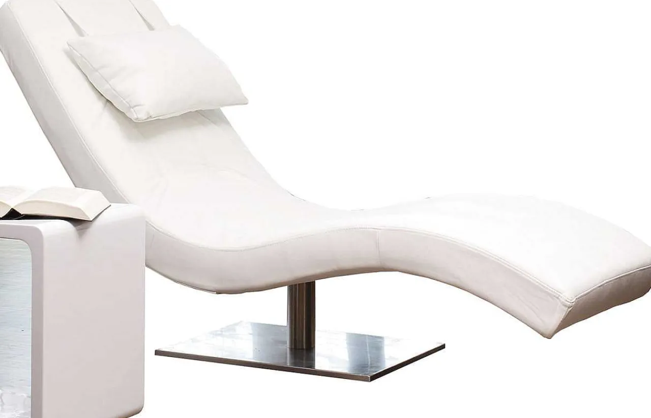 mutoni casual Relaxliege Kunstleder Weiss> Relaxliegen