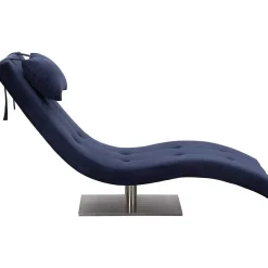 mutoni casual Relaxliege Samt Blau> Relaxliegen