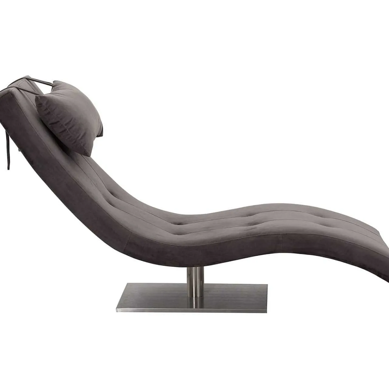 mutoni casual Relaxliege Samt Grau> Relaxliegen