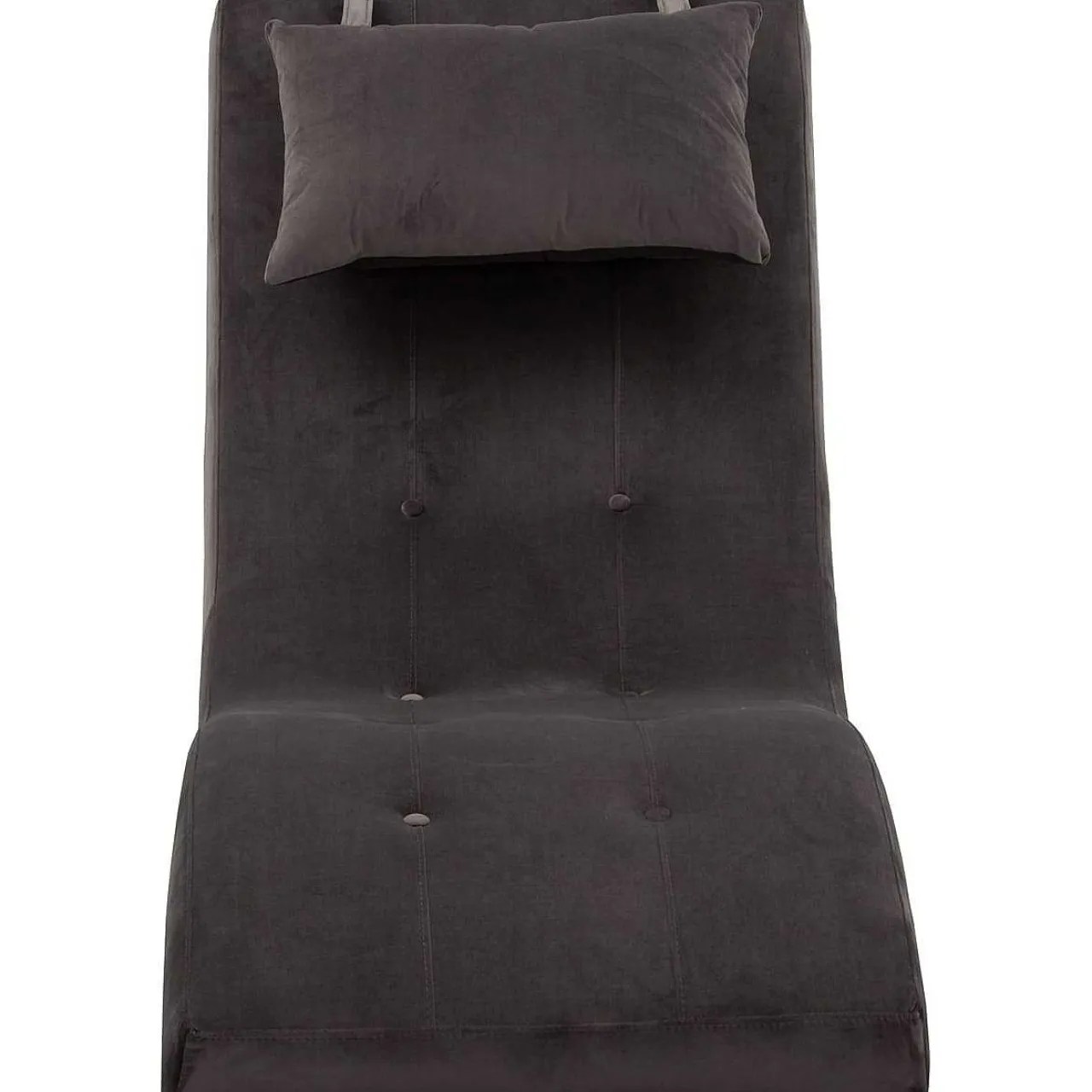 mutoni casual Relaxliege Samt Grau> Relaxliegen