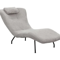mutoni casual Relaxliege Texturstoff Hellgrau><noscript><img width=