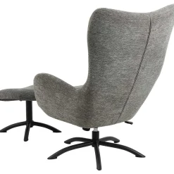 mutoni scandi Relaxsessel Mit Hocker Pipton Anthrazit> Relaxsessel