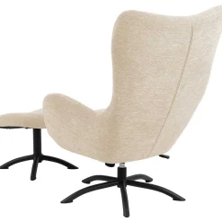 mutoni scandi Relaxsessel Mit Hocker Pipton Beige><noscript><img width=