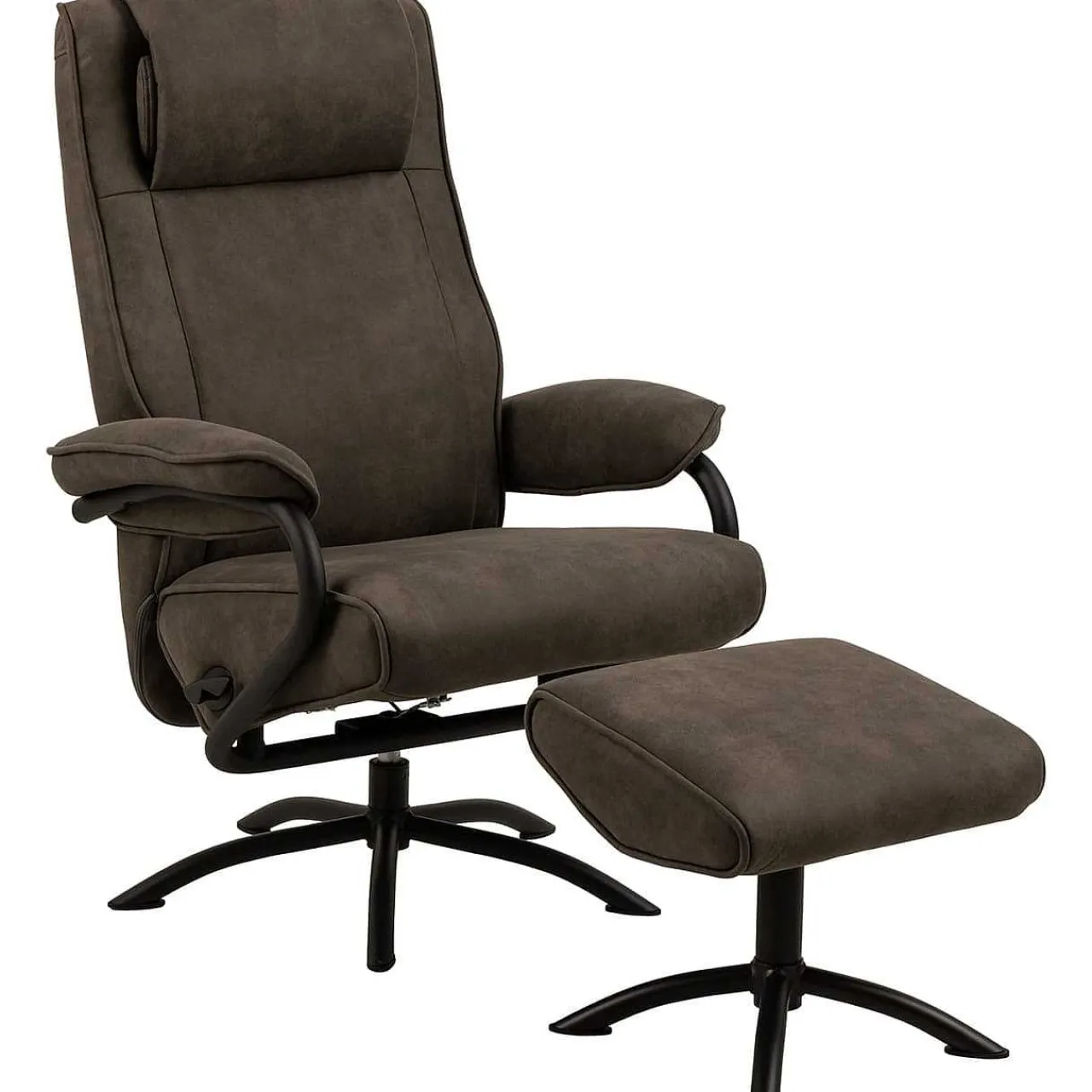 mutoni scandi Relaxsessel Mit Hocker Towsthal Anthrazit> Relaxsessel
