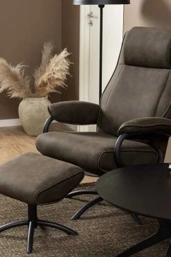 mutoni scandi Relaxsessel Mit Hocker Towsthal Anthrazit><noscript><img width=