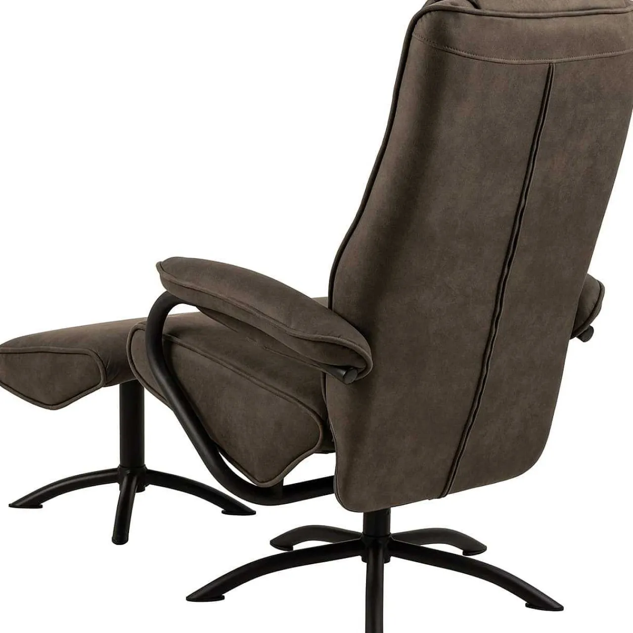 mutoni scandi Relaxsessel Mit Hocker Towsthal Anthrazit> Relaxsessel