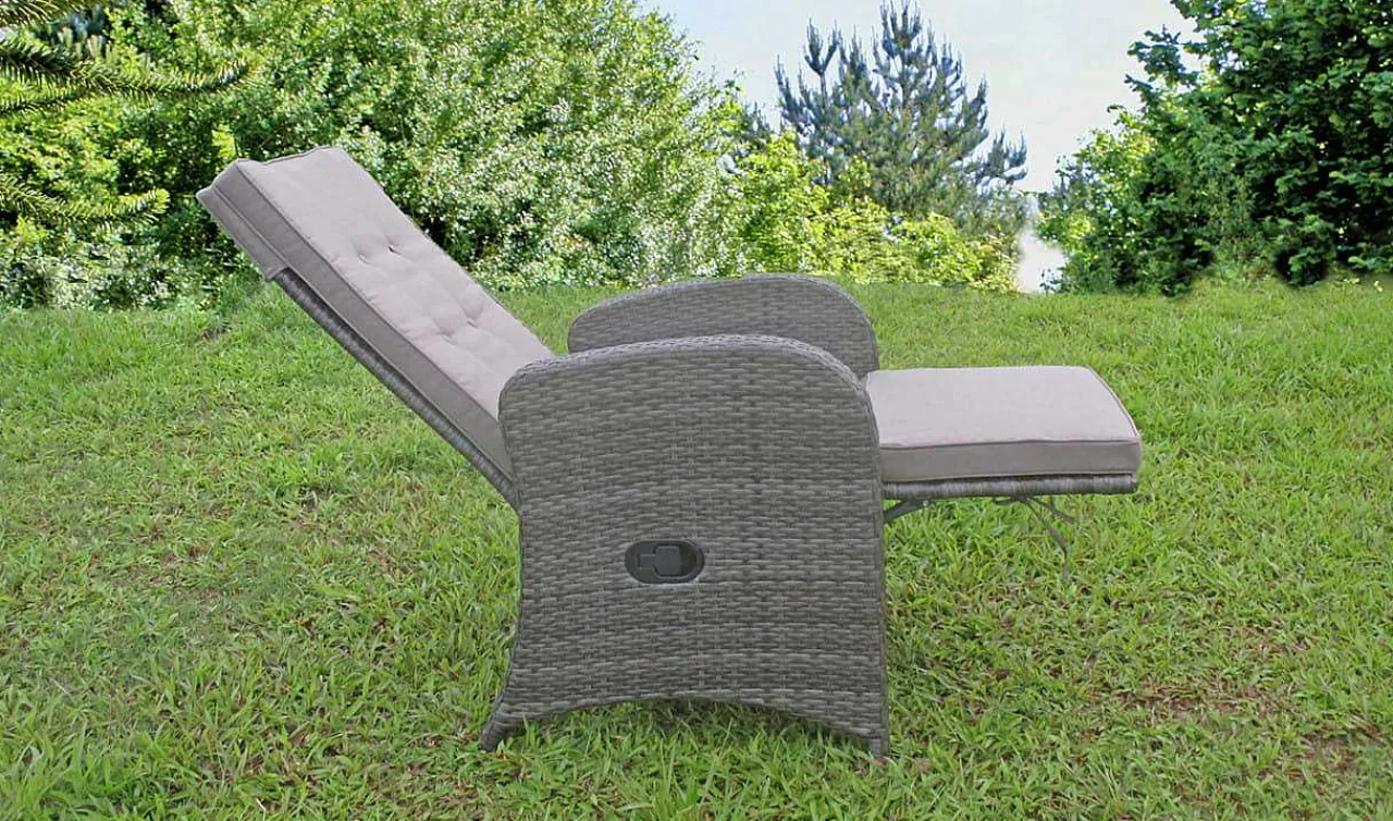 mutoni pleasure Relaxsessel Salerno Grau> Gartensessel