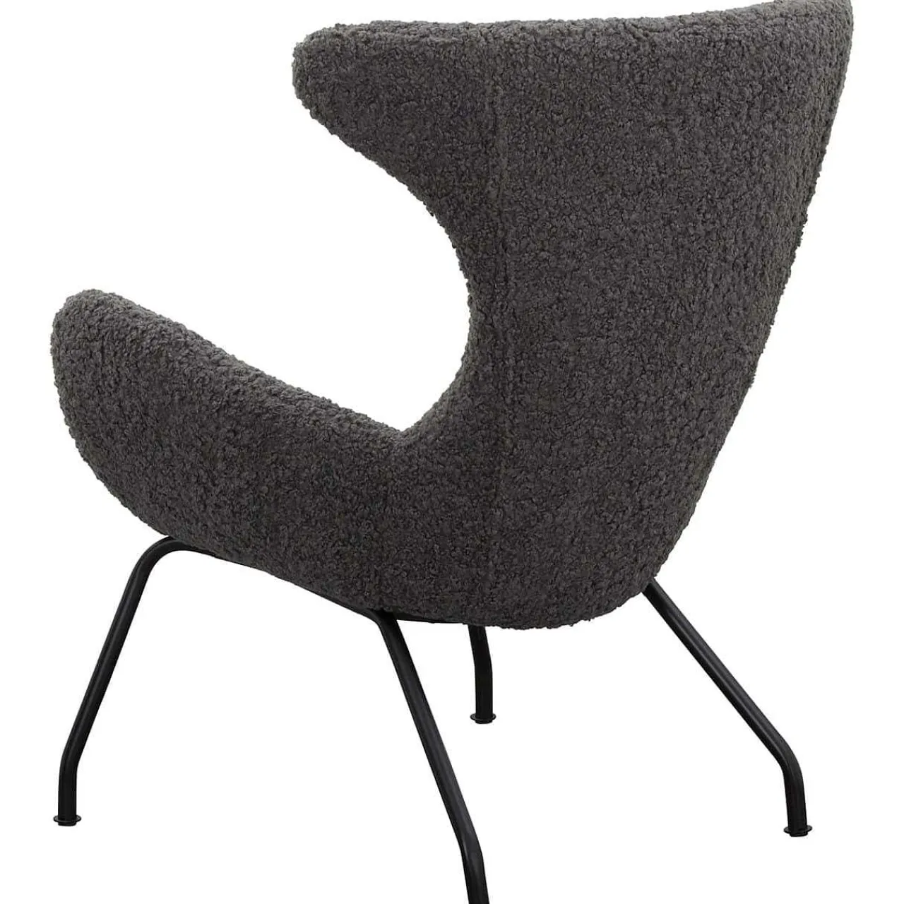 mutoni casual Relaxsessel Teddyfell Grau> Ohrensessel