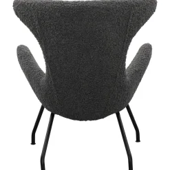 mutoni casual Relaxsessel Teddyfell Grau> Ohrensessel