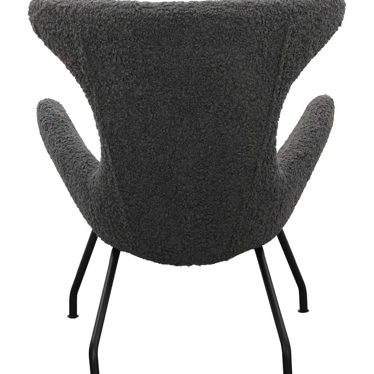 mutoni casual Relaxsessel Teddyfell Grau> Ohrensessel