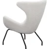mutoni casual Relaxsessel Teddyfell Weiss> Ohrensessel