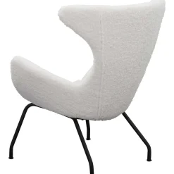 mutoni casual Relaxsessel Teddyfell Weiss> Ohrensessel