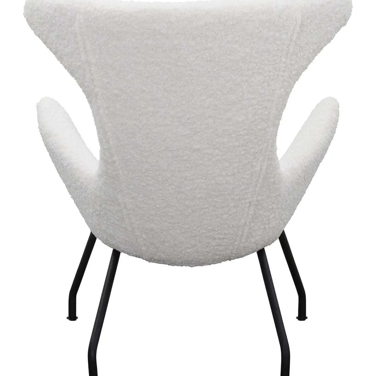 mutoni casual Relaxsessel Teddyfell Weiss> Ohrensessel