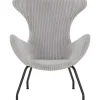 mutoni casual Relaxsessel Texturstoff Grau> Ohrensessel