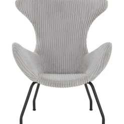 mutoni casual Relaxsessel Texturstoff Grau> Ohrensessel