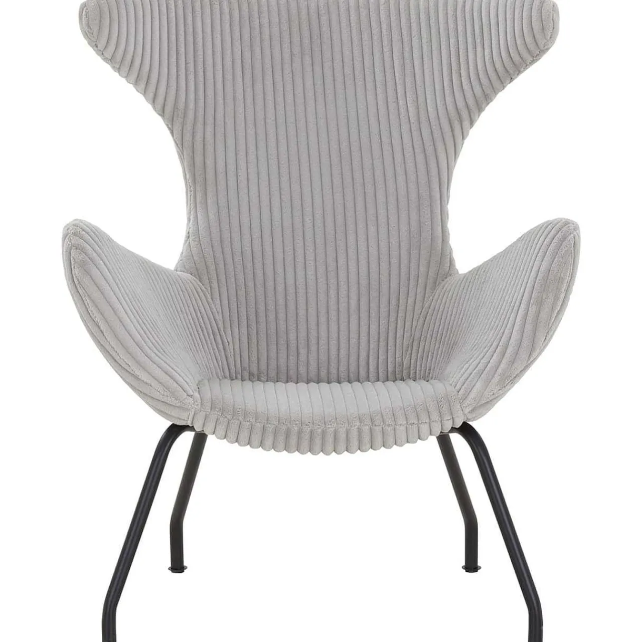 mutoni casual Relaxsessel Texturstoff Grau> Ohrensessel