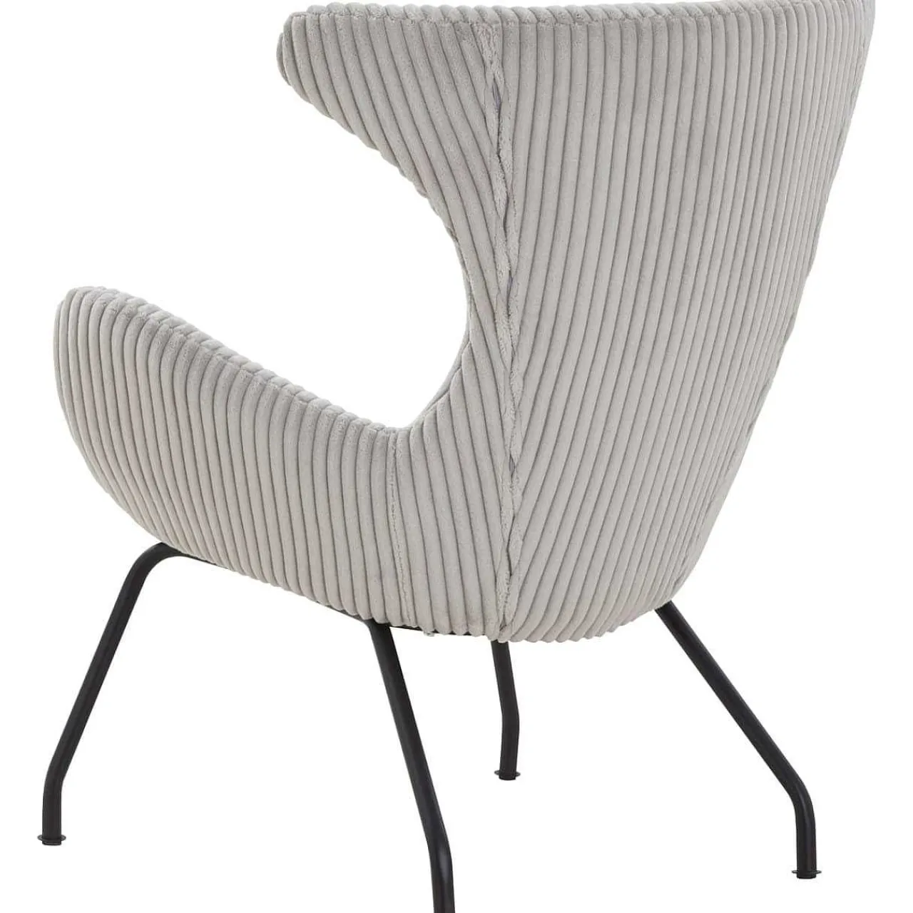 mutoni casual Relaxsessel Texturstoff Grau> Ohrensessel