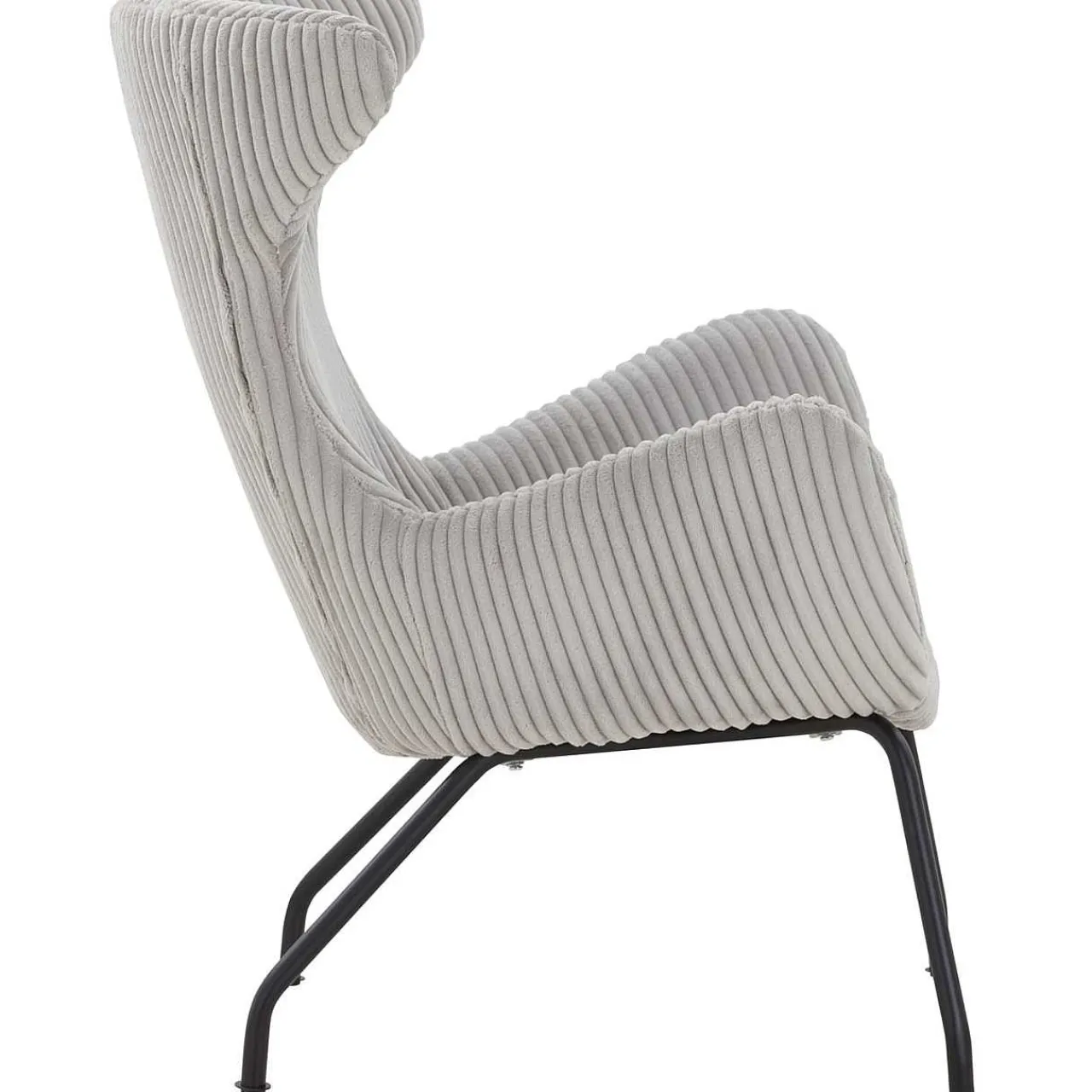 mutoni casual Relaxsessel Texturstoff Grau> Ohrensessel
