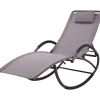 mutoni pleasure Schaukelliege Siros Grau> Gartenliegen