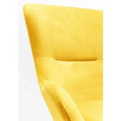 KARE Design Schaukelsessel Oslo Gelb> Relaxsessel