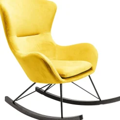 KARE Design Schaukelsessel Oslo Gelb> Relaxsessel
