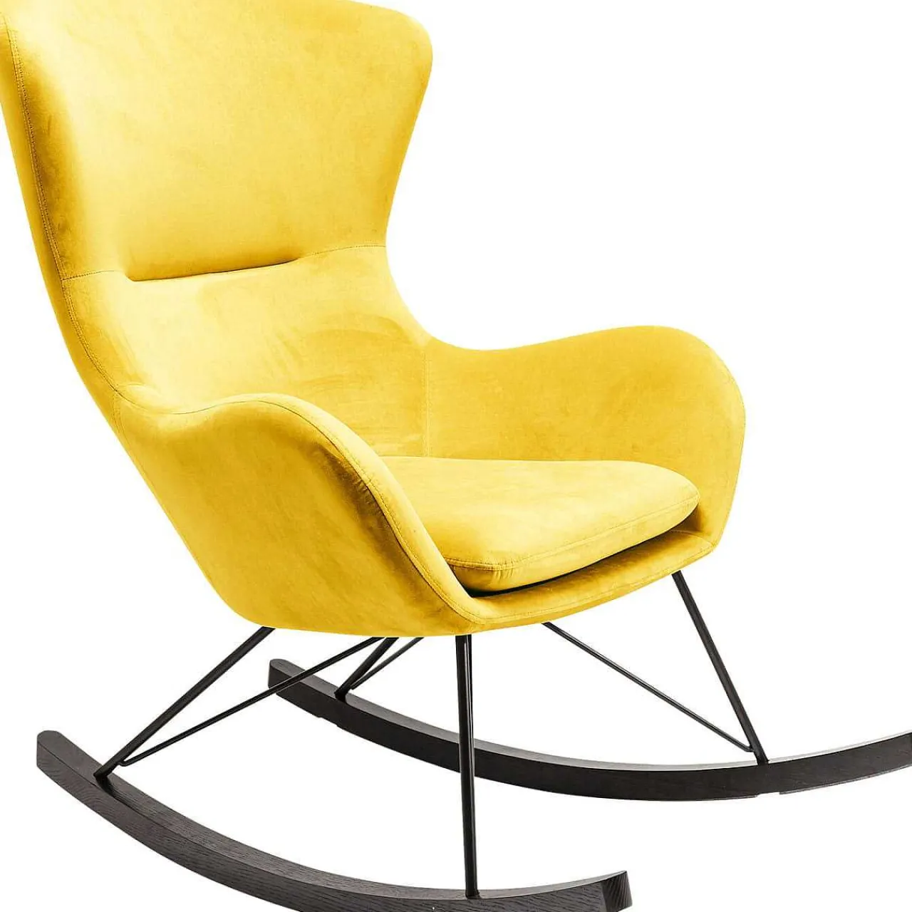 KARE Design Schaukelsessel Oslo Gelb> Relaxsessel