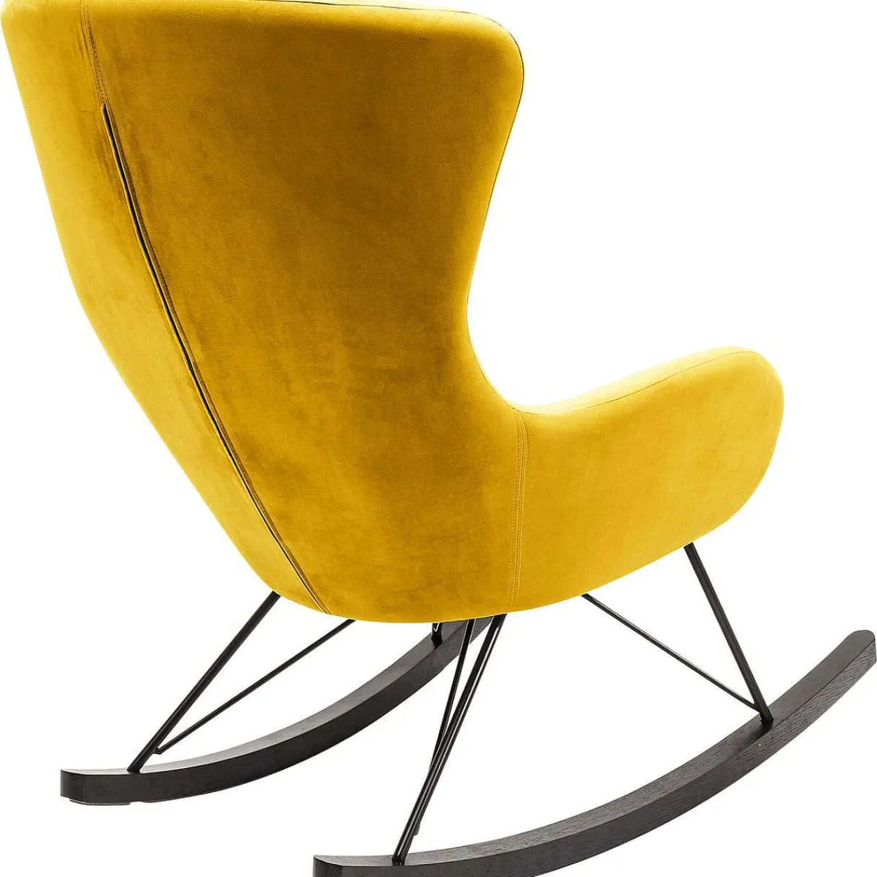 KARE Design Schaukelsessel Oslo Gelb> Relaxsessel