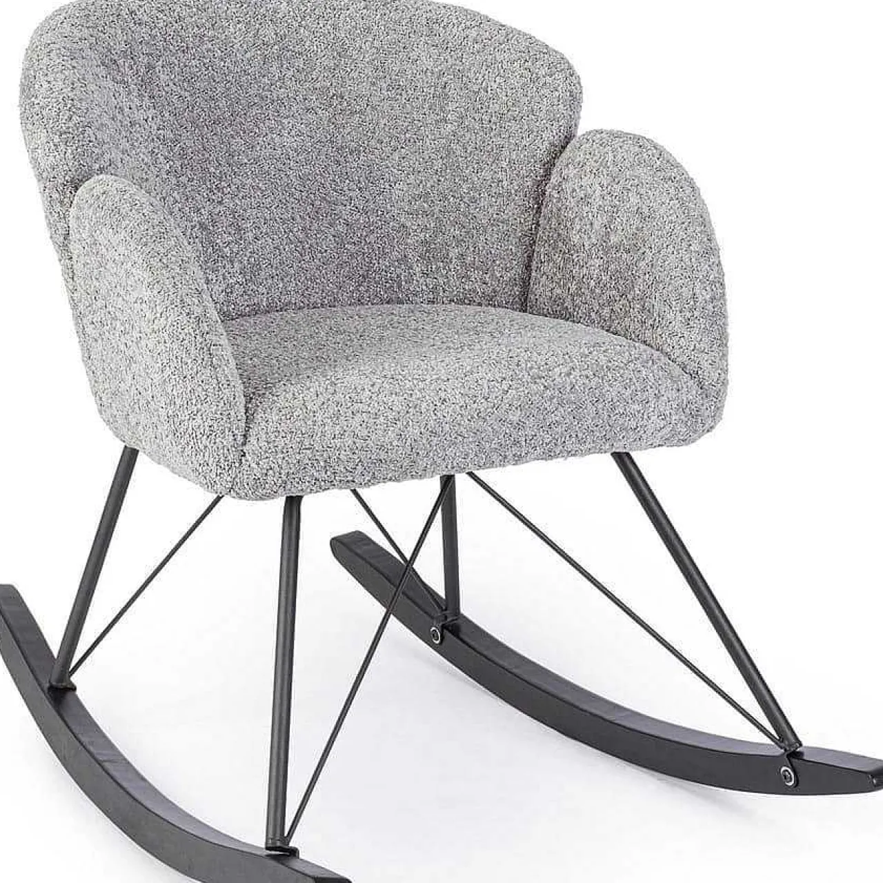 mutoni lifestyle Schaukelsessel Sibilla Hellgrau> Relaxsessel