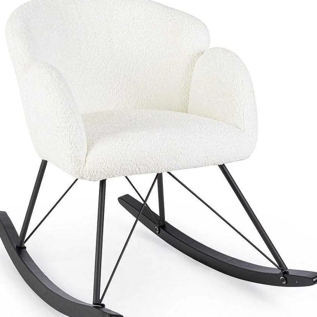 mutoni lifestyle Schaukelsessel Sibilla Weiss> Relaxsessel