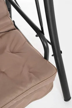 mutoni lifestyle Schaukelstuhl Apollo 3-Sitzer Sandfarbe> Hollywoodschaukel
