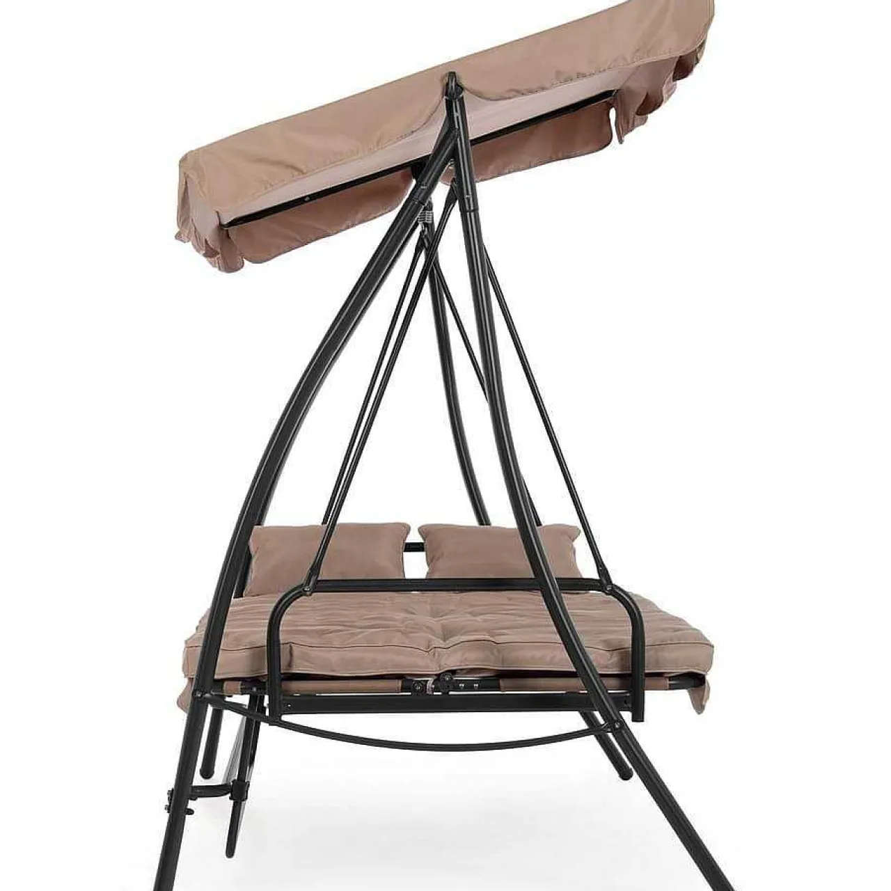 mutoni lifestyle Schaukelstuhl Apollo 3-Sitzer Sandfarbe> Hollywoodschaukel