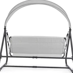 mutoni lifestyle Schaukelstuhl Arkell 2-Sitzer Grau> Hollywoodschaukel