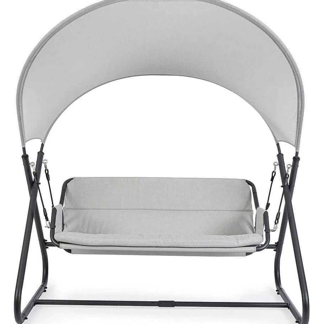 mutoni lifestyle Schaukelstuhl Arkell 2-Sitzer Grau> Hollywoodschaukel