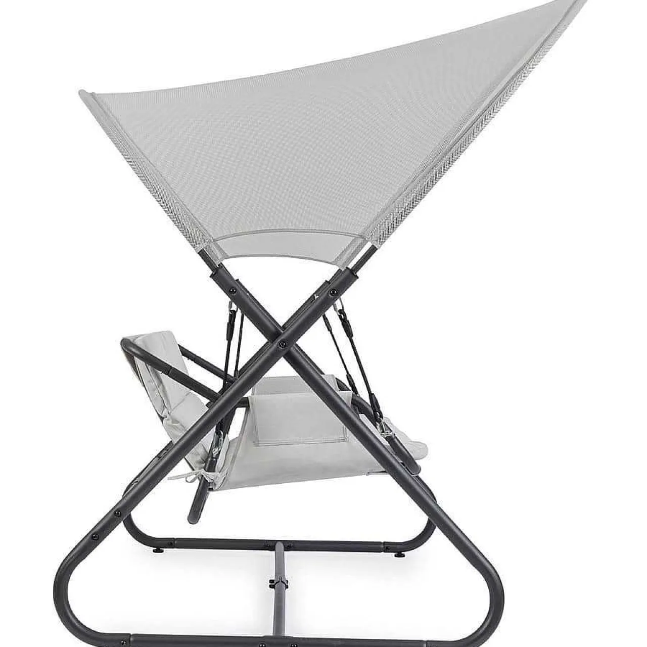 mutoni lifestyle Schaukelstuhl Arkell 2-Sitzer Grau> Hollywoodschaukel