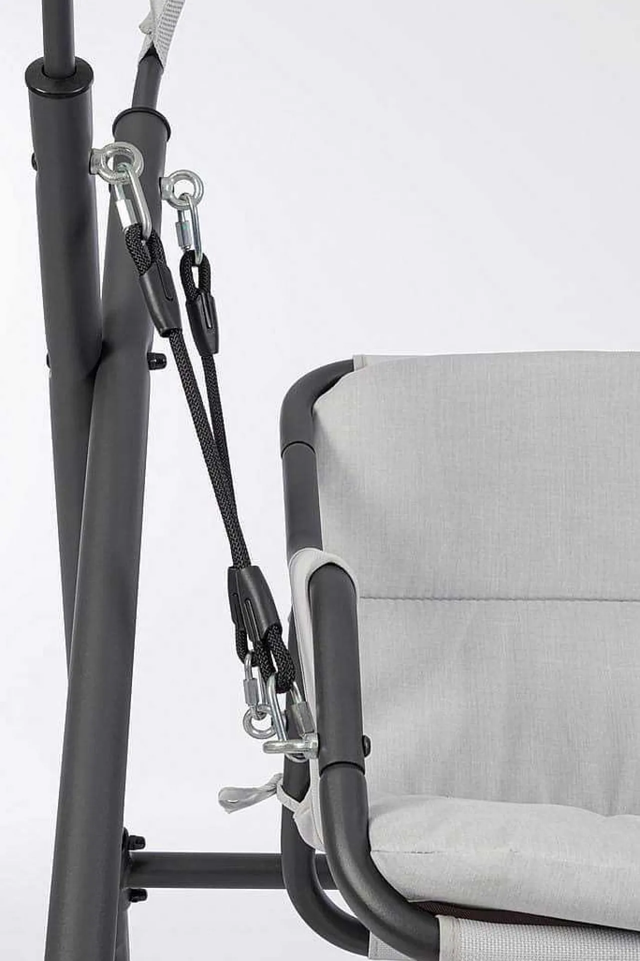 mutoni lifestyle Schaukelstuhl Arkell 2-Sitzer Grau> Hollywoodschaukel