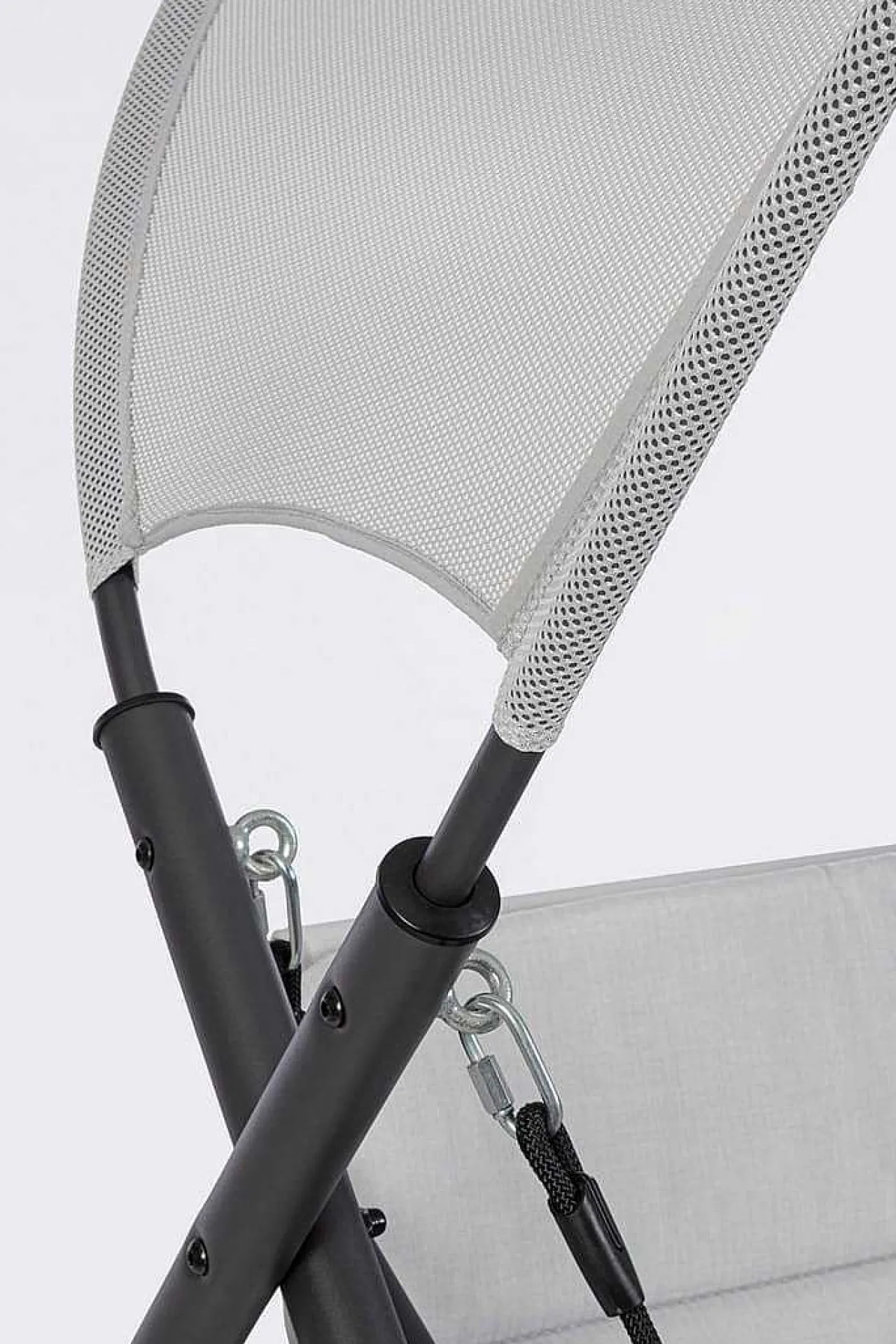 mutoni lifestyle Schaukelstuhl Arkell 2-Sitzer Grau> Hollywoodschaukel