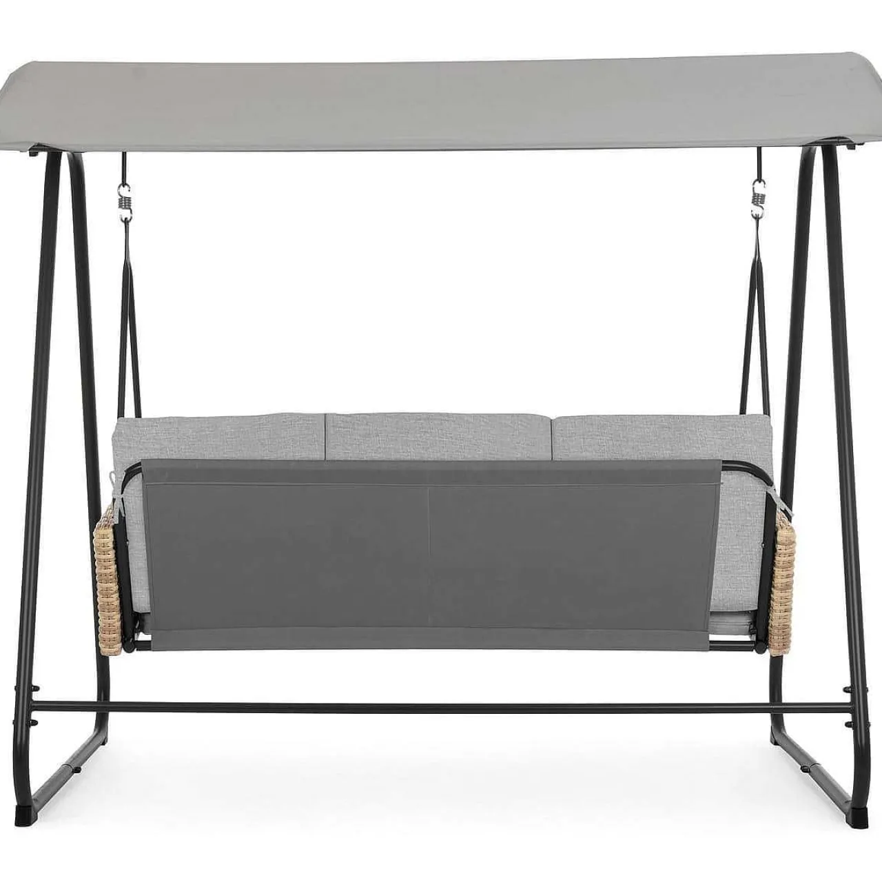 mutoni lifestyle Schaukelstuhl Easy 3-Sitzer Grau> Hollywoodschaukel