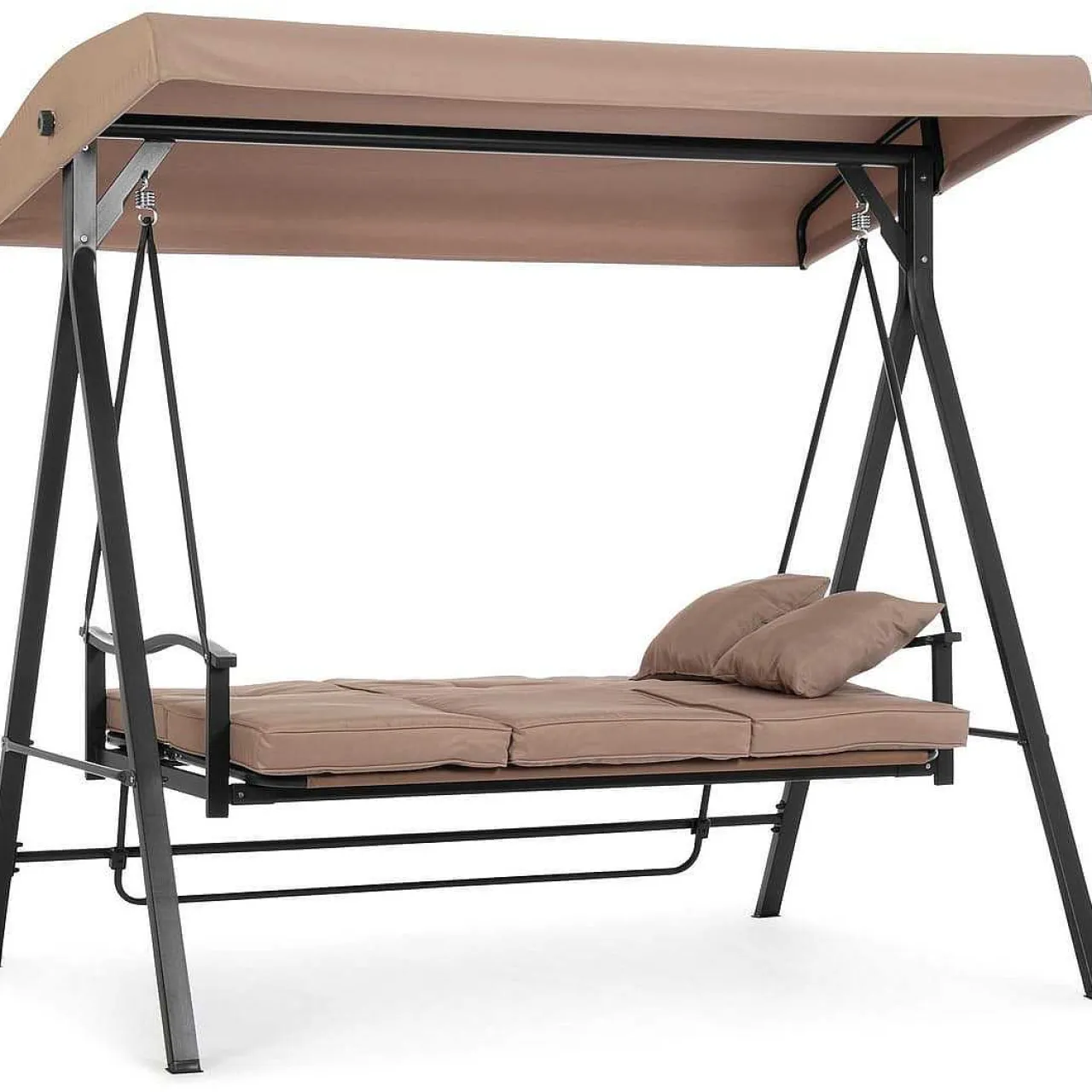 mutoni lifestyle Schaukelstuhl Efesto 3-Sitzer Sandfarbe> Hollywoodschaukel