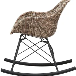 mutoni living Schaukelstuhl Minka Natur> Gartensessel