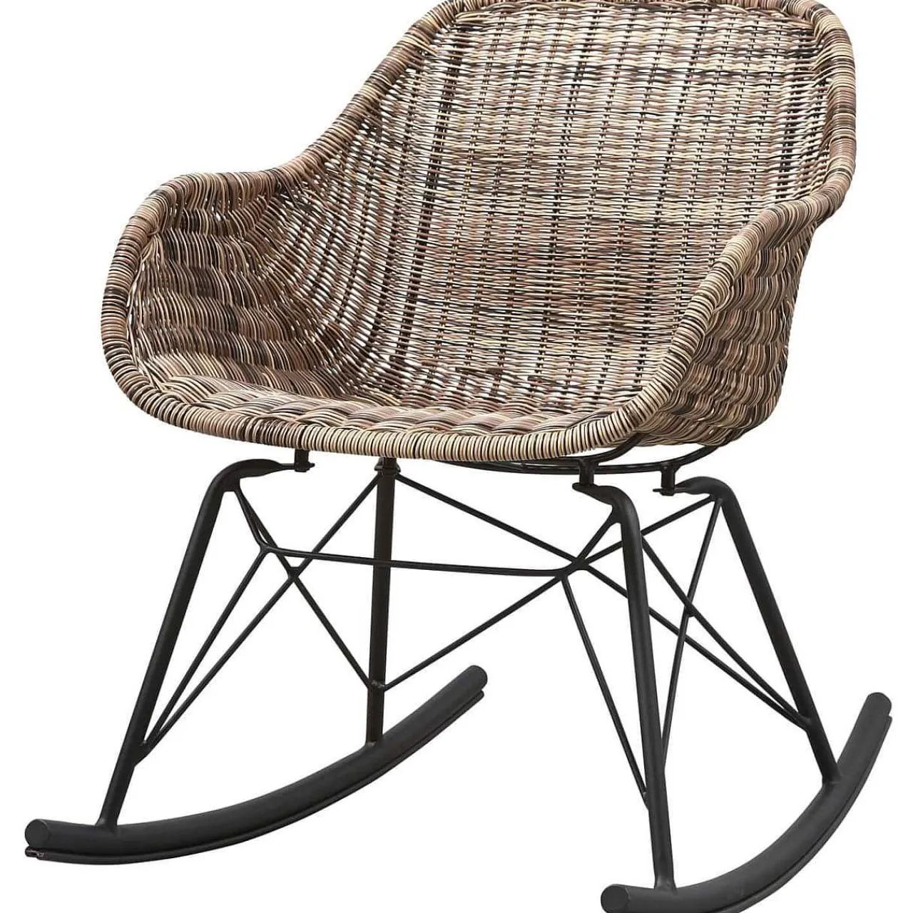 mutoni living Schaukelstuhl Minka Natur> Gartensessel