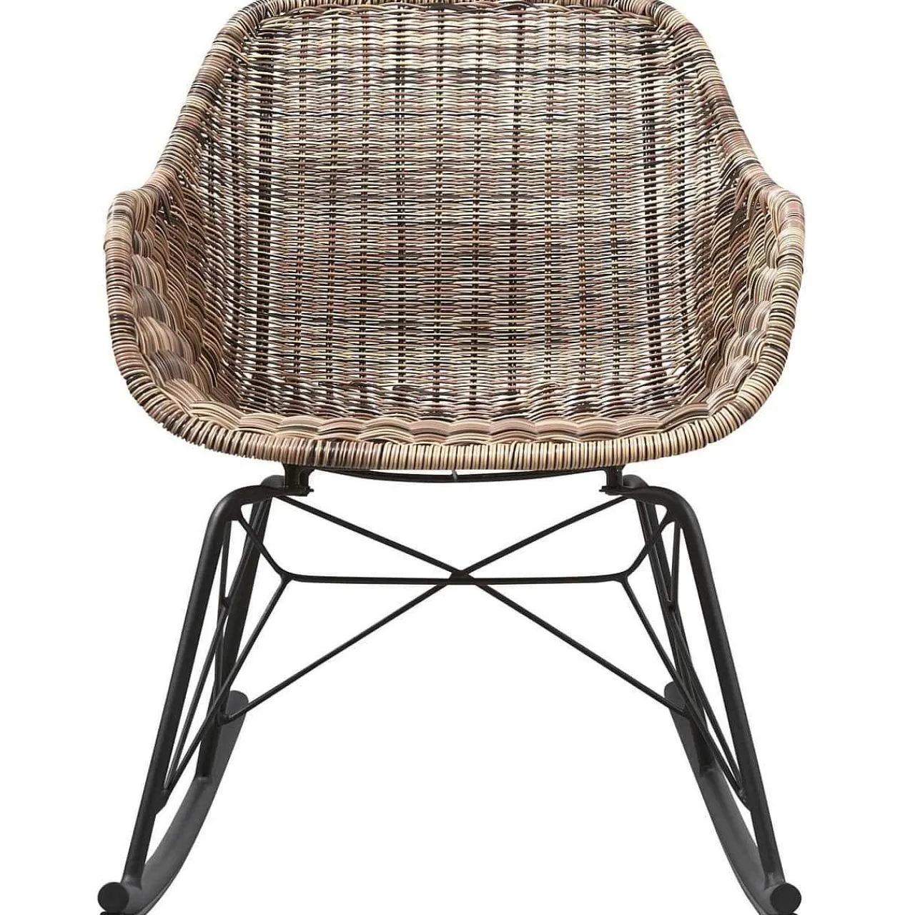 mutoni living Schaukelstuhl Minka Natur> Gartensessel