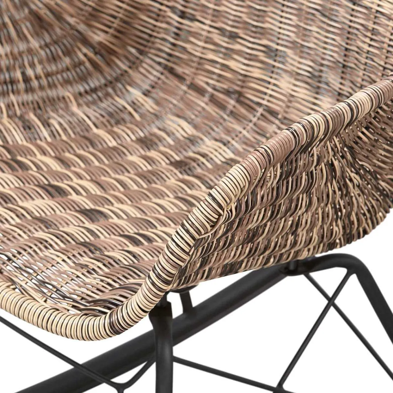 mutoni living Schaukelstuhl Minka Natur> Gartensessel