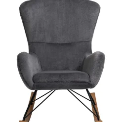 mutoni casual Schaukelstuhl Zebstix Dunkelgrau><noscript><img width=