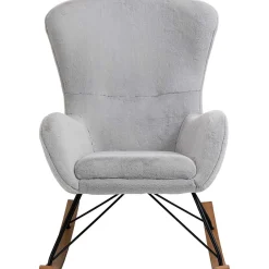 mutoni casual Schaukelstuhl Zebstix Hellgrau><noscript><img width=