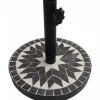 mutoni pleasure Schirmständer Jalua Metall Schwarz 45X45> Schirmständer
